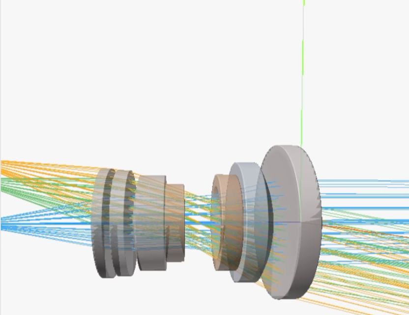 The starting point generated for the 16 mm f/2.8 specification